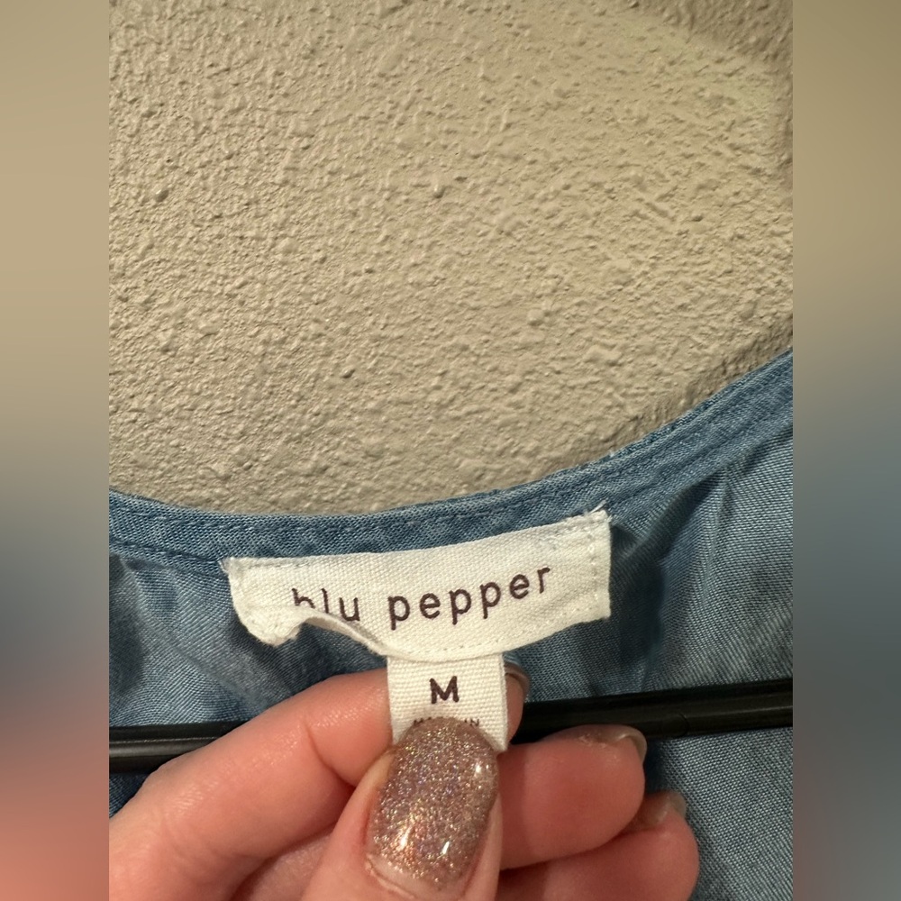 Blu Pepper Baby Doll Dress - Picture 4 of 6